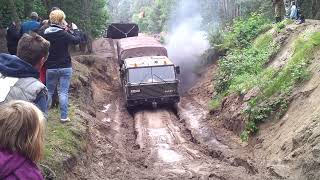 Peckfitz Herrentag 2014 &quot;Bergung Tatra 813 8x8 durch BMP&quot; || Offroadfreunde Wiesental