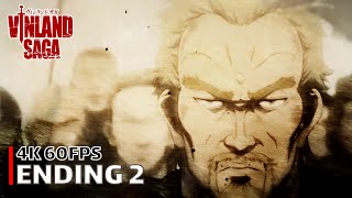 Vinland Saga - Ending 2 【Drown】 4K 60Fps Creditless | Cc