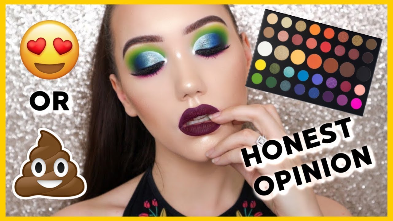 Боже мой! Тестирую новую палетку теней James Charles X Morphe Artistry | MAKEMEUPMISSA