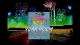 Happy New Year 2021 | Happy New Year Songs | Happy New Year Kids  Poem | KS Dance Club