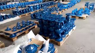 Water control valves in Sunflu factory