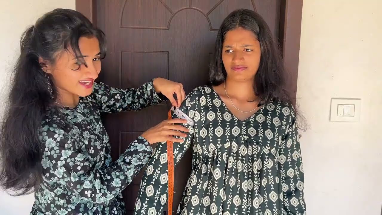 ബോഡിയിൽ നിന്ന് എങ്ങനെ measurements എടുക്കാം📏👗👚#malayalam#tutorial#stitching#trending #easy 