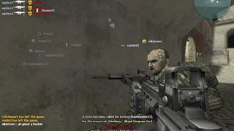 Attempt to Remove Hacker from game fails.