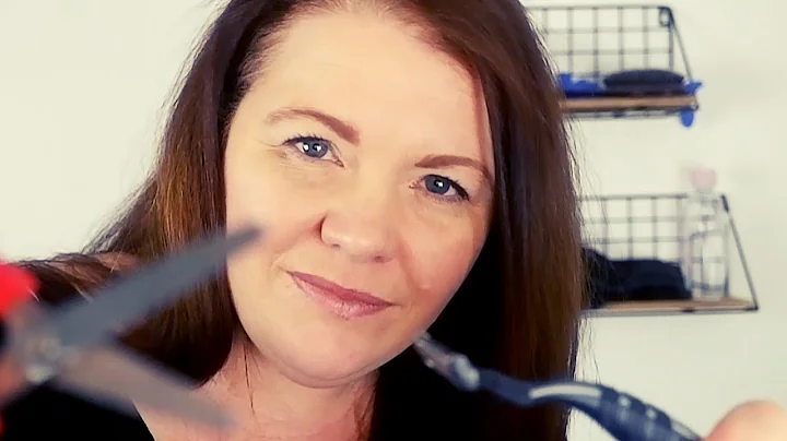 Asmr Flirty Barber haircut, shave and beard oil | ...