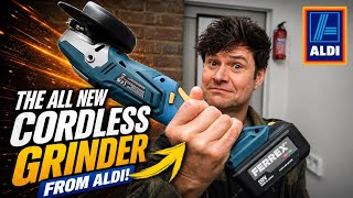 ALDI Ferrex All New 20V 4ah Cordless Angle Grinder and Combo drill Tool Review by Trev's Blog