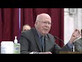 Statement of senator patrick leahy executive business meeting