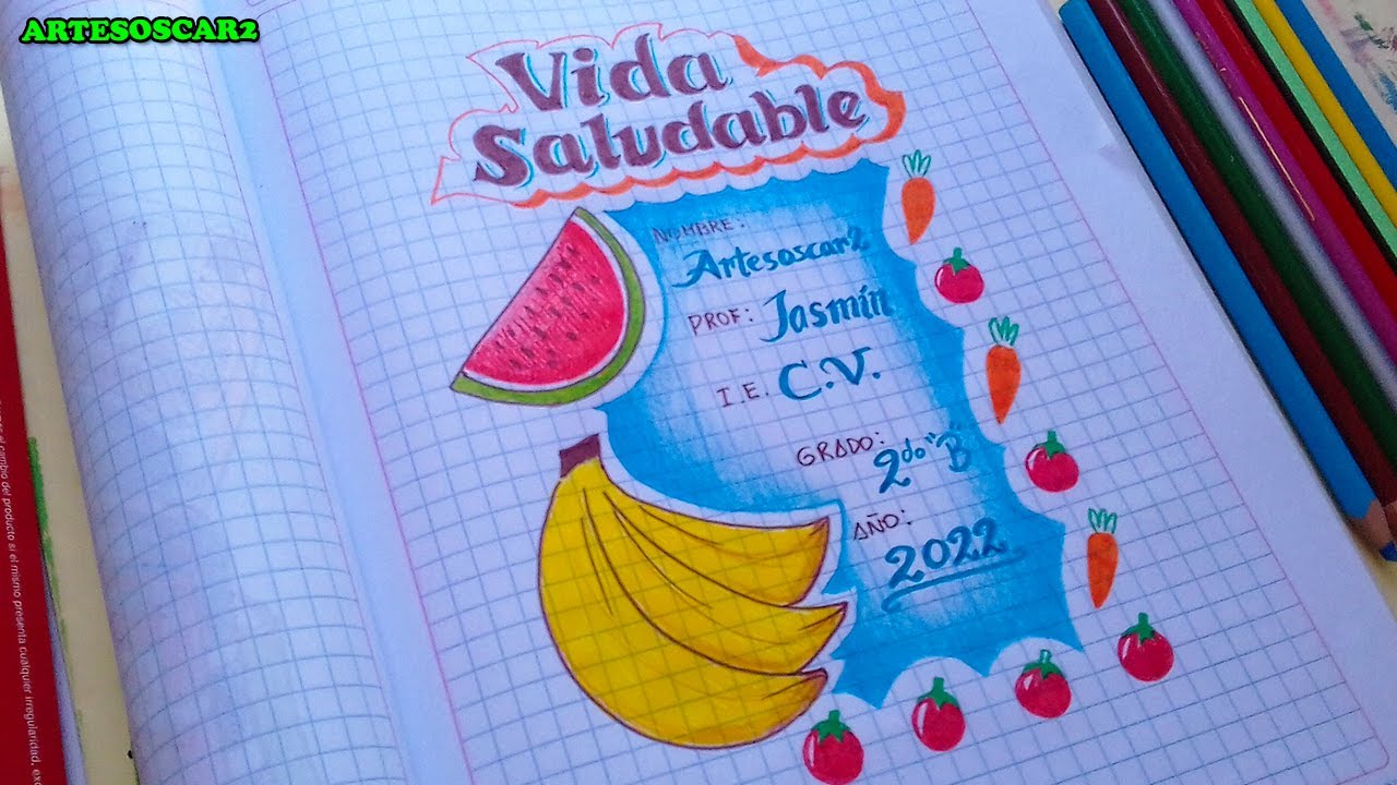 COMO DIBUJAR una Portada de VIDA SALUDABLE 2022 - covers - thptnganamst.edu.vn