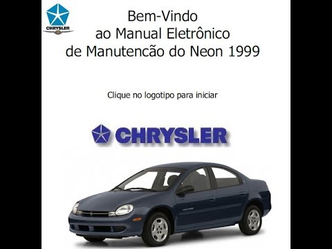 Chrysler Neon 1997 À 2004 Manual De Serviço - Youtube