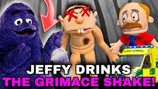 SML Movie: Jeffy Drinks The GRIMACE SHAKE!