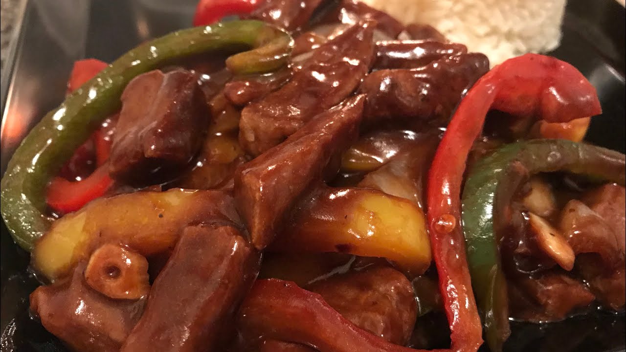 PEPPER STEAK RECIPE WITH WHITE RICE EASY & DELICIOUS HOMEMADE RECIPE HOW TO MAKE PEPPER STEAK