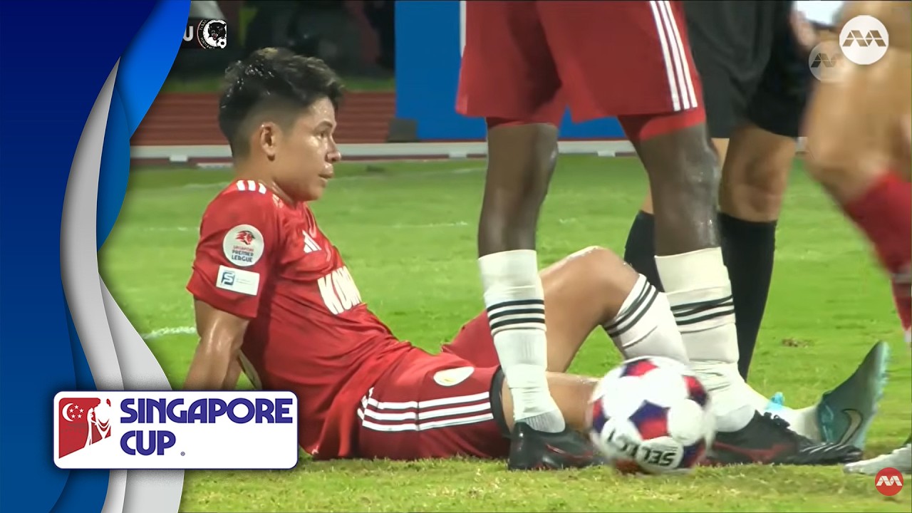 Tanjong Pagar's Sahil wipes out Sugita TWICE in 3 mins, sent off vs ...