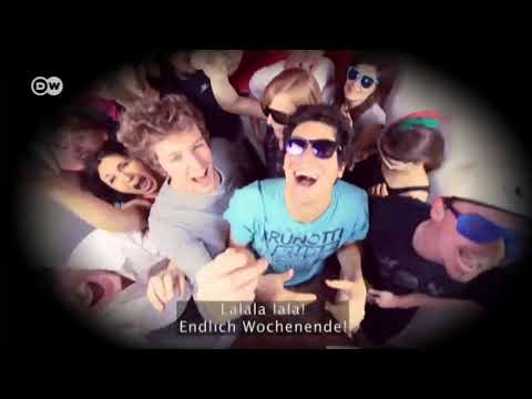 Es ist Wochenende - Deutsch lernen mit Musik B1 B2   Das Bandtagebuch mit EINSHOCH6
