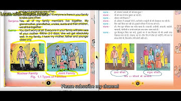 RBSE Class -5 EVS Ch-1 Understanding Our Relations (FOR ENGLISH MEDIUM)