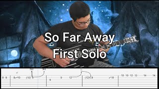 Avenged Sevenfold  | So Far Away | 1st Guitar Solo   Tabs