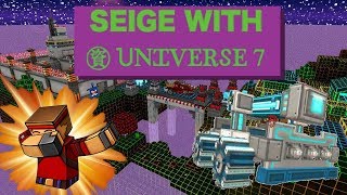 Fastest Seige With Number One Clan ㊮ ႮΝᏆᏙᎬᎡՏᎬ 7!!! [Pixel Gun 3D Gameplay] screenshot 1