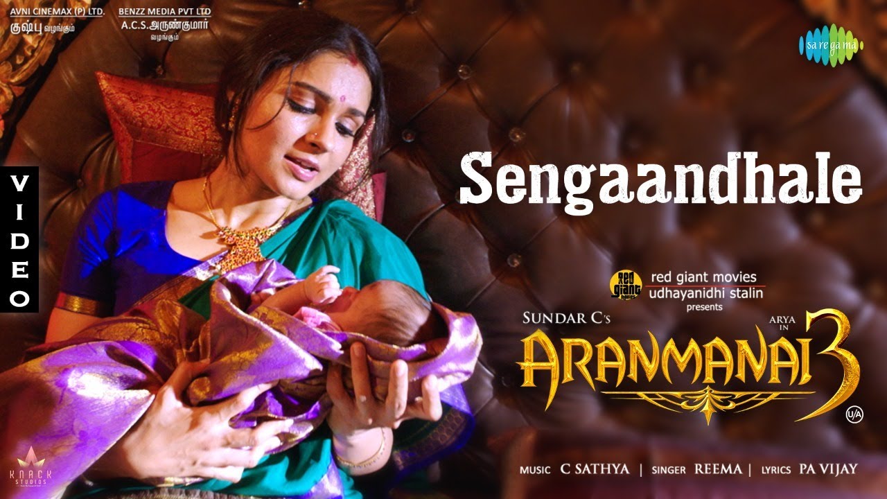 Sengaandhale   Video Song  Aranmanai 3  Arya Raashi Khanna Andrea  Sundar C  C Sathya