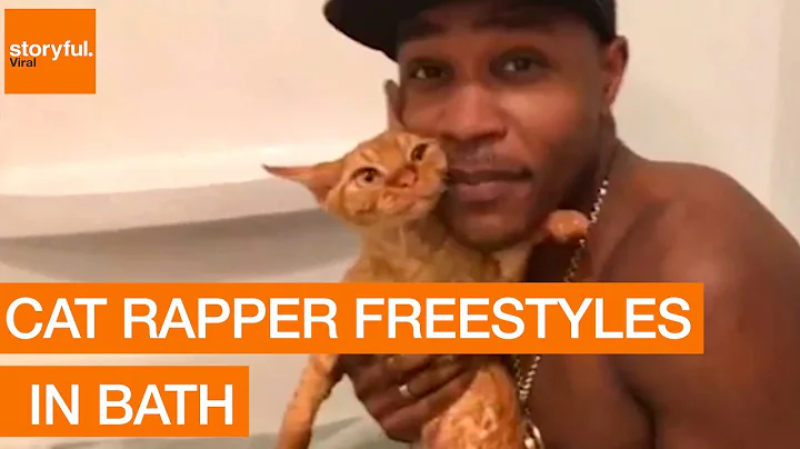 Cat Rapper Freestyles in Bath