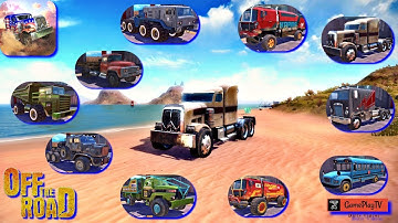 Off The Road - OTR Open World ALL TRUCKS Walkthrough HIGH GRAPHICS Android Gameplay HD