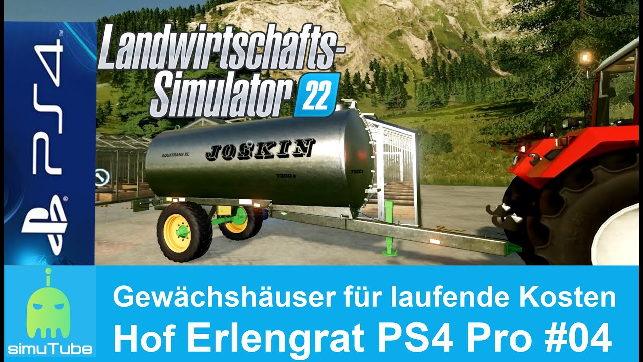 LS22 PS4 Gewächshäuser für laufende Kosten #004 Farming Simulator 22 