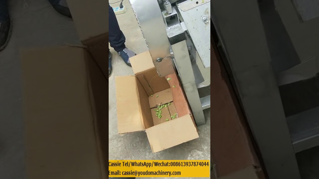 green bean shelling machine