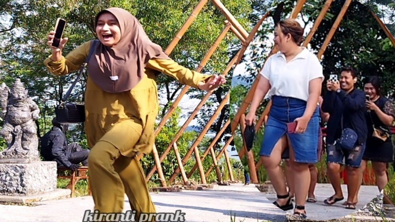 SCARY HUMAN STATUE PRANK...!!! BEST REACKTION PRANK prank manusia