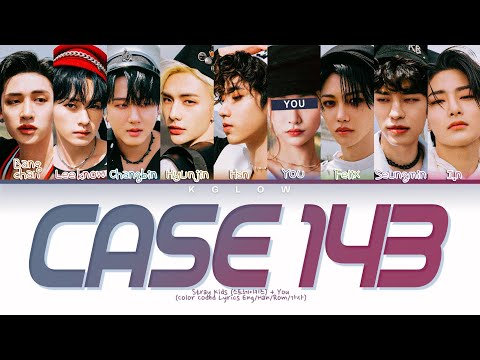 [Karaoke] STRAY KIDS (스트레이 키즈) "CASE 143" (Color Coded Eng/Rom/Han/가사) (9 Members)