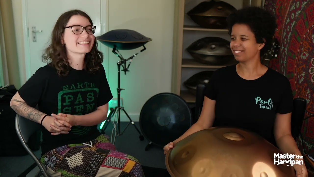 Handpan Challenge with @HandpanWithAmy & @RosieBergonzi