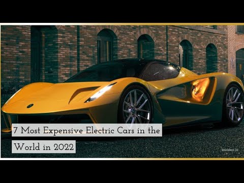 7 Most Expensive Electric Cars in The World - YouTube