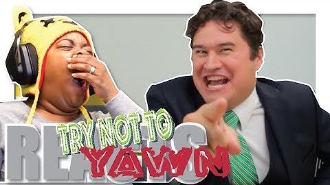 Try Not To Yawn Challenge | 100% Impossible | AyChristene Reacts
