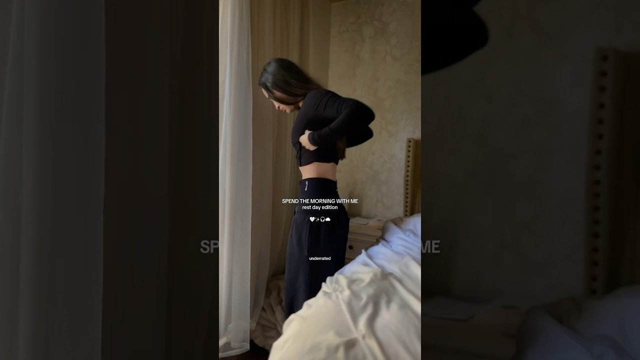 realistic but productive rest day 🫶