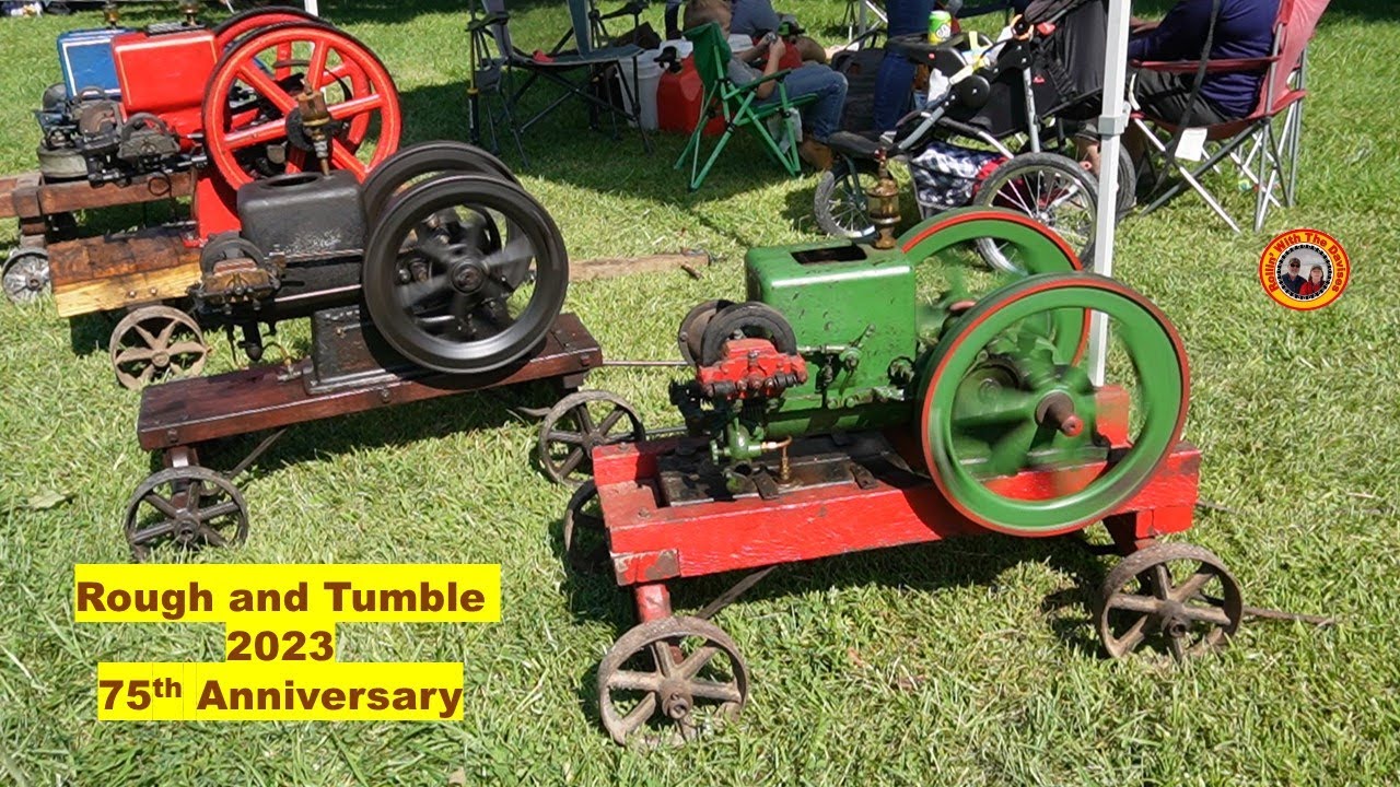Rough & Tumble Threshermen's Reunion 75th Jubilee 2023 Kinzers PA Steam Engines Noon Whistle
