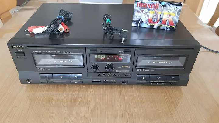 Technics RS TR313 HIFI Doppel Cassette Deck