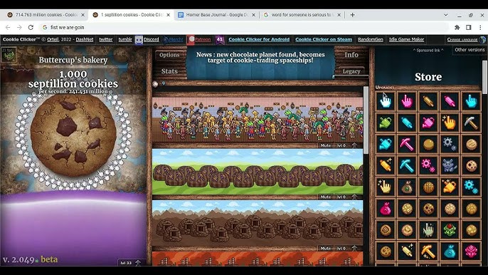 How to hack Cookie clicker on the Chromebook 