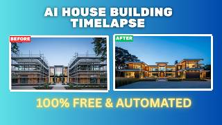 How to Make a Construction Timelapse for FREE (Using AI)