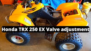 Honda Trx 250Ex Valve Adjustment