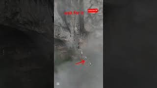 ⛔️⛔️Would You Dare Cross China’s Glass Bridge? #viral #amazing #shorts #shortvideo #scary #climbing