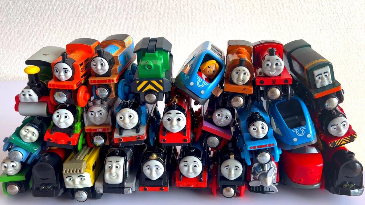 Thomas the Tank Engine Many wooden rail series and Brio Japanese repair shop