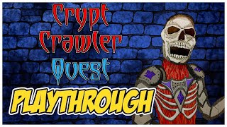 Crypt Crawler Quest Playthrough: Can I Survive Masochist Mode!