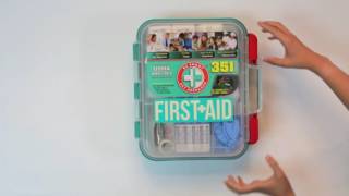 Be Smart Get Prepared 351pc First Aid Kit by Total Resources