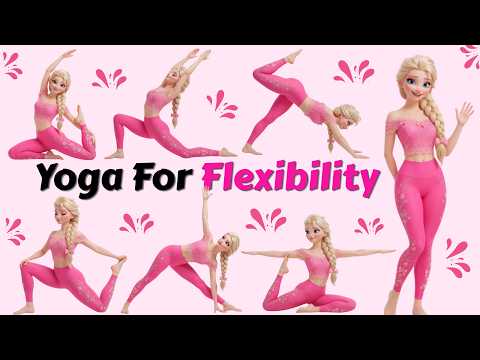 Graceful Flexibility Yoga | 8-Min Relaxing Stretch Flow for Full Body Health