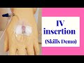 IV INSERTION (SKILLS DEMO)