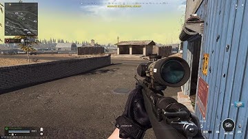 Call of Duty Warzone Easy Sniper kill - Take that BOT!!!