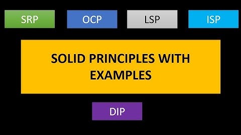 SOLID Principles with Example