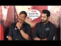 Ajay Devgan Talking About His Film #RRR And N. T. Rama Rao Jr. At trailer Launch Event #RRR