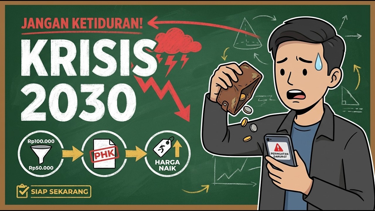 SEKOLAH UANG: 3 HAL WAJIB DISIAPKAN SEKARANG BIAR GAK JADI KORBAN EKONOMI 2030