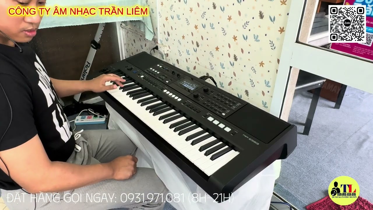 Team Trần Liêm Khui Thùng Đàn Organ Yamaha PSR E583 Về An Giang với anh Tốt 