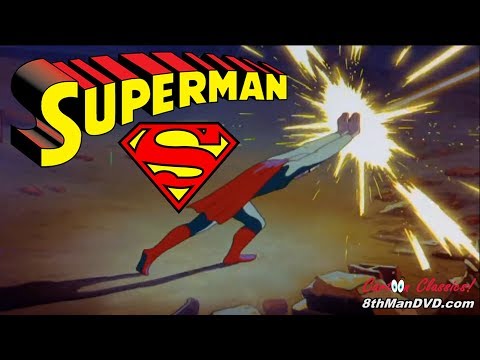 SUPERMAN CARTOON: The Mad Scientist (1941) (HD 1080p) | Bud Collyer, Joan Alexander, Jackson Beck