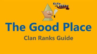 Clan Ranks Guide - GoodPlace OSRS