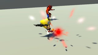 Crash N. Battle - Dr. Neo Cortex: Charged Shot + Headbutt Attack
