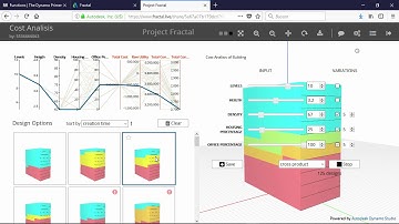 Generative Design with Dynamo Studio and Project Fractal